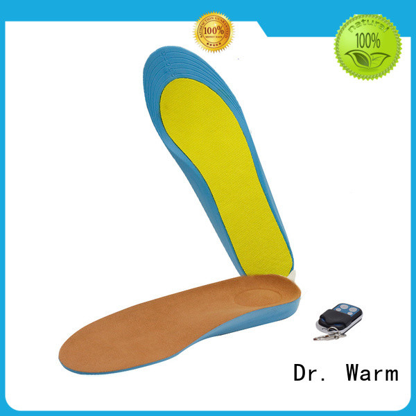 Dr. Warm warm heated insoles for work boots with cotton for winter