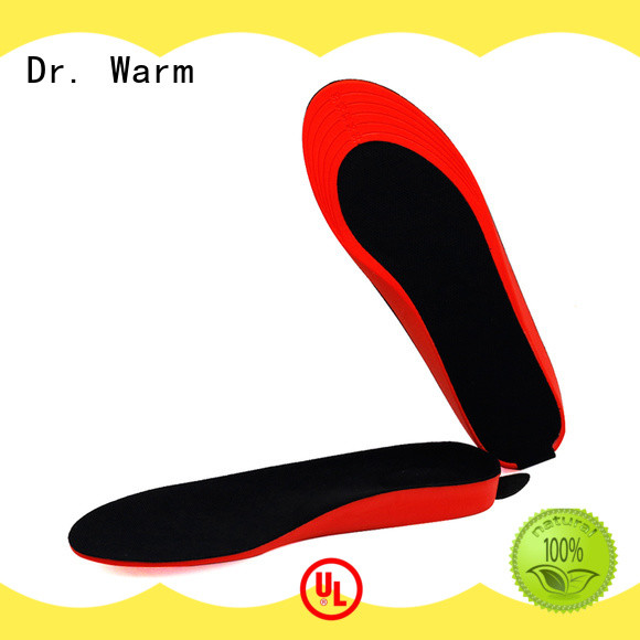 Dr. Warm wire remote control heated insoles rechargeable for ice house