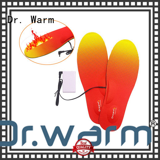 Dr. Warm bluetooth heated insoles for work boots suit your foot shape for ice house