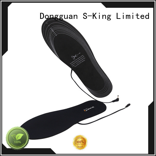 Dr. Warm electric heated insoles bluetooth fit to most shoes for indoor use