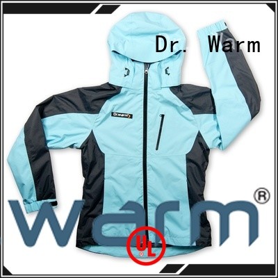 Dr. Warm winter heated winter jacket with arch support design for outdoor