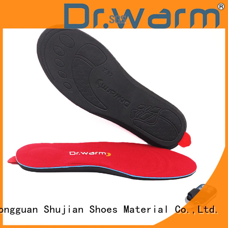 remote control heated insoles dr for indoor use Dr. Warm