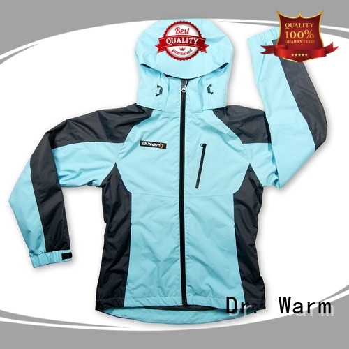 Dr. Warm universal battery powered heated jacket with shock absorption for home