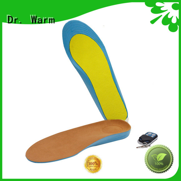 Manual Control R3 Warmer Heated Insoles Dr.Warm Rechargeable Battery powered