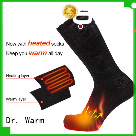 degrees soft best heated socks for skiing washable Dr. Warm company