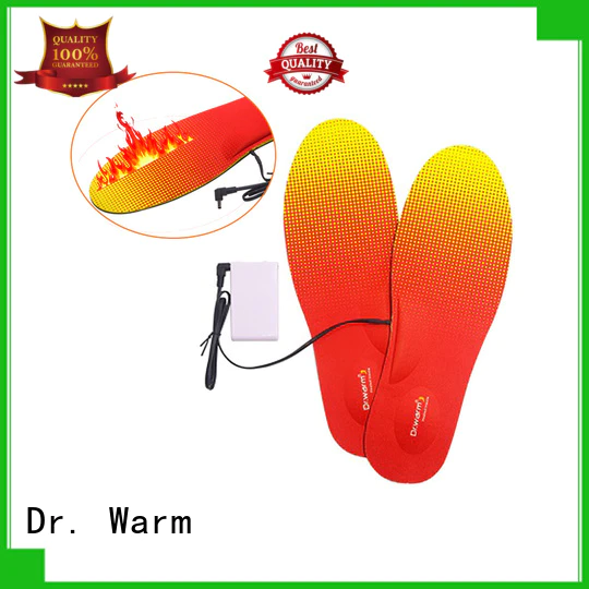 Dr. Warm biking heated insoles bluetooth fit to most shoes for indoor use