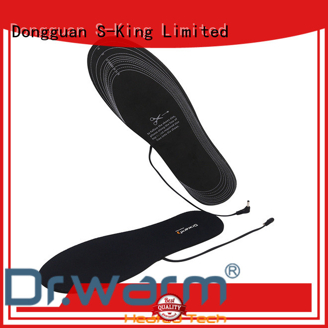 rechargeable battery operated insoles biking fit to most shoes for winter