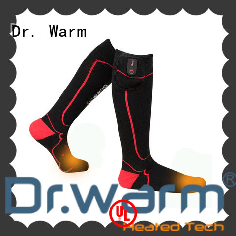 Dr. Warm soft electric heated socks with smart design for home