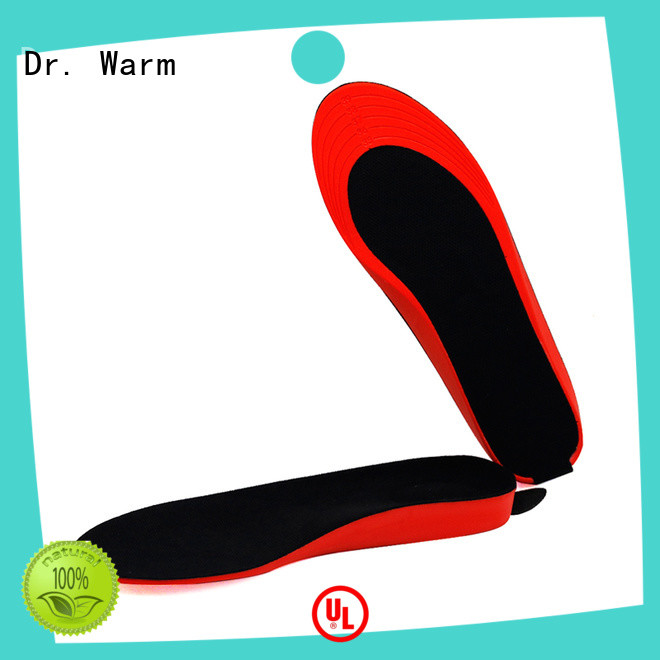 Dr. Warm control heated insoles for hunting rechargeable for home