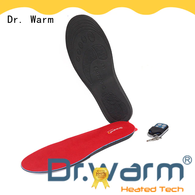 Dr. Warm rechargeable remote heated insoles fit to most shoes for home