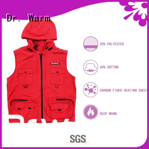 Dr. Warm area best heated vest improves blood circulation for winter