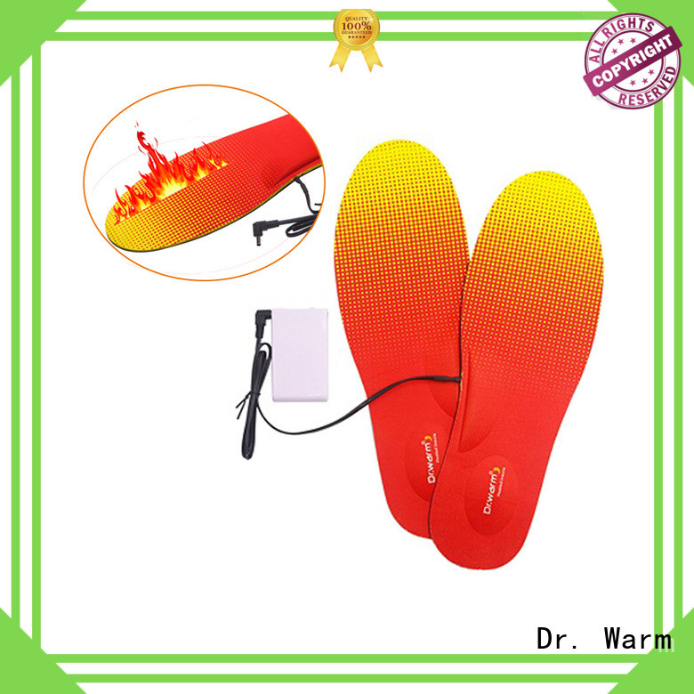 Dr. Warm dr battery operated insoles fit to most shoes for winter
