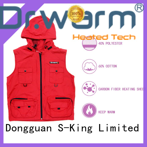 Dr. Warm battery vest warm improves blood circulation for ice house