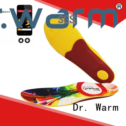 Dr. Warm control remote control heated insoles lasts for 3-7hours for ice house