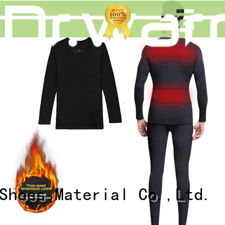 FERNIDA Insulated Heated Underwear Adjustable Electric Charging Thermal Heating Pants and T Shirts Battery Included