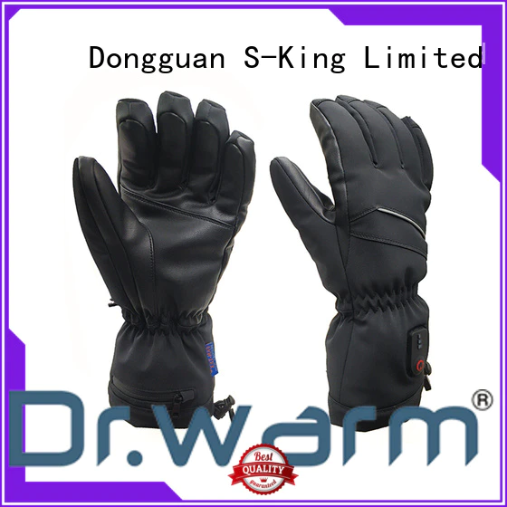 Dr. Warm online rechargeable heated gloves for ice house