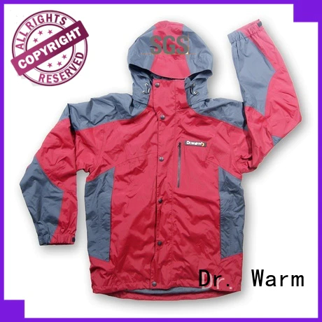 Dr. Warm grid battery operated jacket with heel cushion design for indoor use
